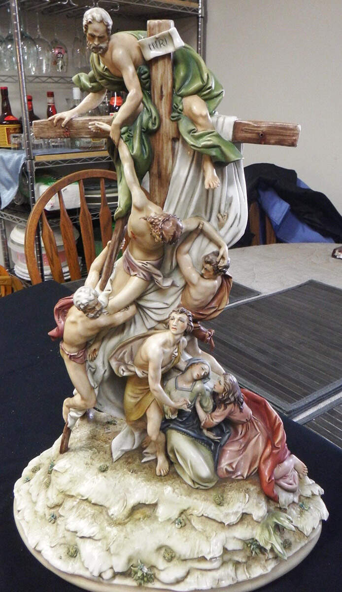 Antonio Borsato Figurines Thirteenth Station Of The Cross - No Box by Antonio Borsato-1