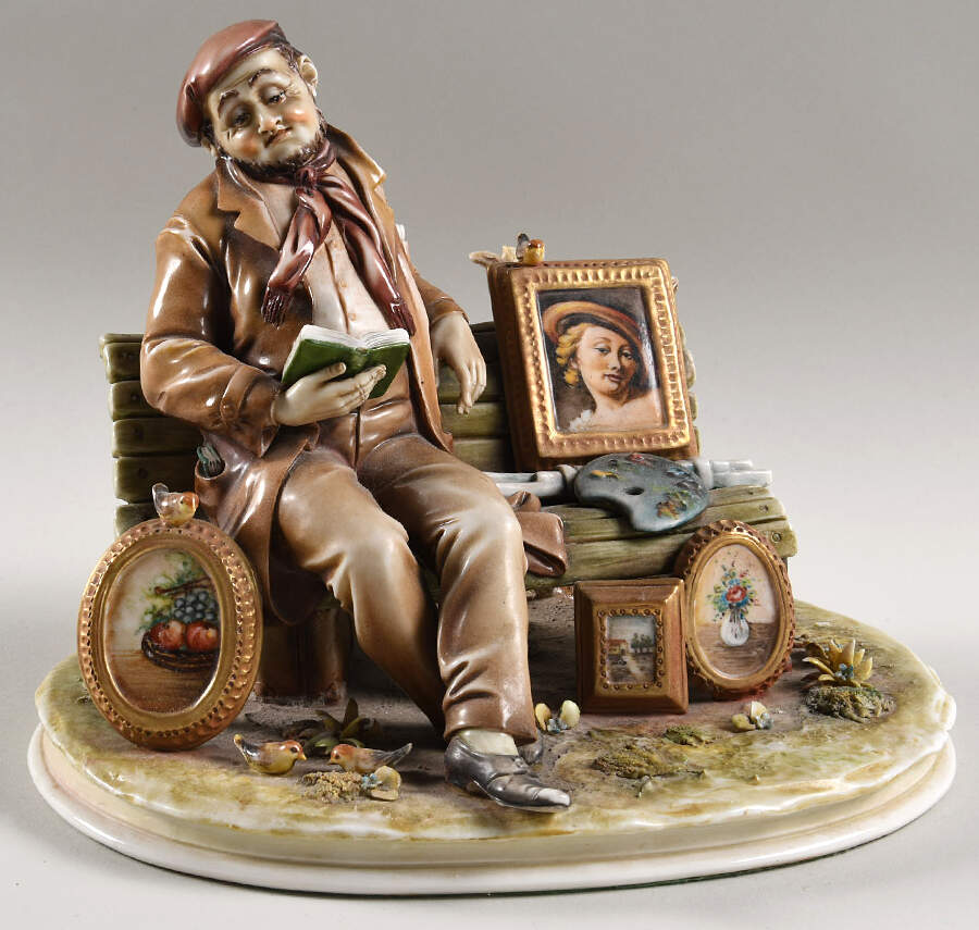 Antonio Borsato Figurines Itinerant Artist - No Box by Antonio Borsato-1