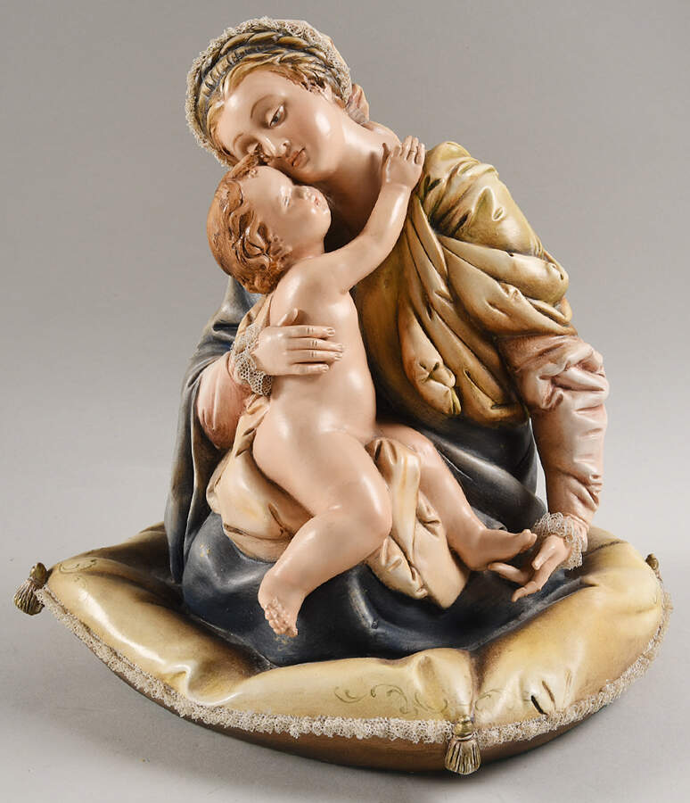 Antonio Borsato Figurines Madonna And Child - No Box by Antonio Borsato-1