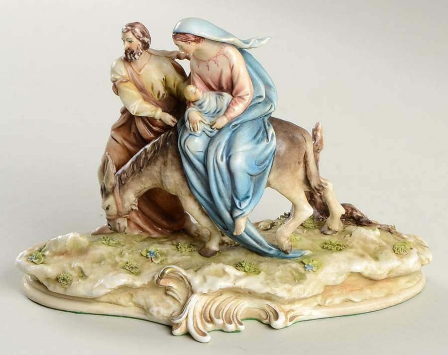 Antonio Borsato Figurines Flight To Egypt - No Box by Antonio Borsato-1