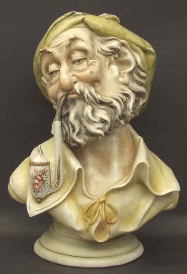 Antonio Borsato Figurines Fishermans Head - No Box by Antonio Borsato-1