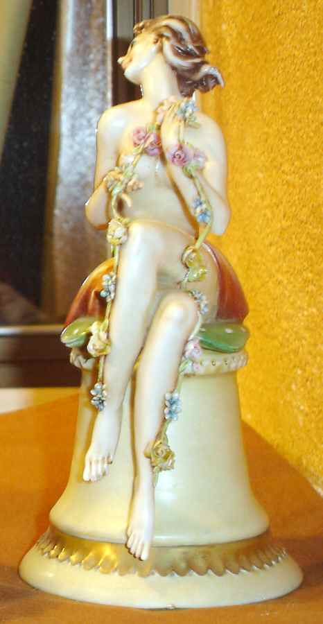 Antonio Borsato Figurines Nude W/ Garland - No Box by Antonio Borsato-1