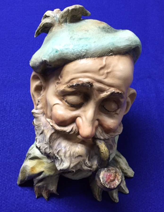 Antonio Borsato Figurines Man With Pipe - No Box by Antonio Borsato-1