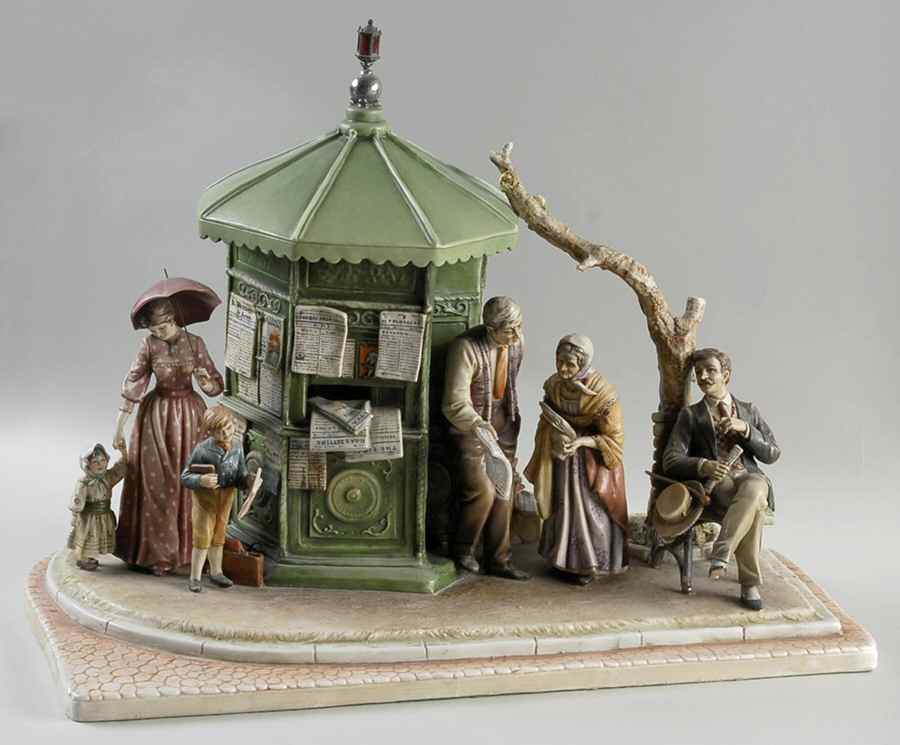 Antonio Borsato Figurines News At The Kiosk - No Box by Antonio Borsato-1