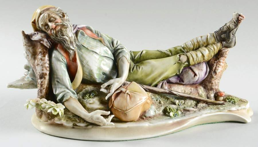 Antonio Borsato Figurines Traveler's Rest - No Box by Antonio Borsato-1