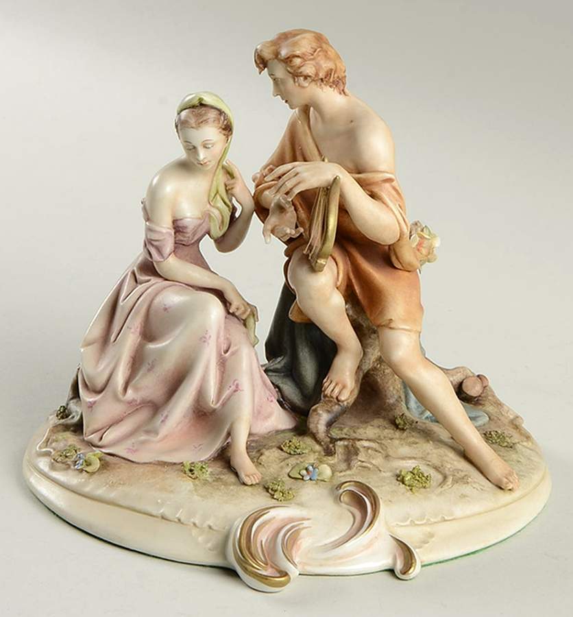 Antonio Borsato Figurines Psyche And Eros - No Box by Antonio Borsato-1