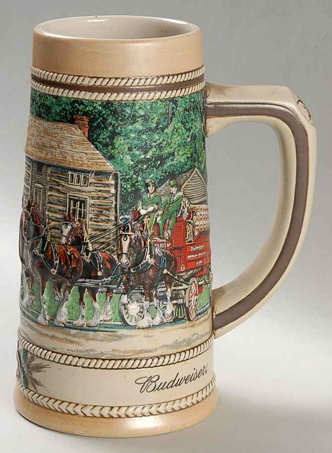 Historical Landmarks Grant Cabin-1988 - No Box by Anheuser-Busch-1