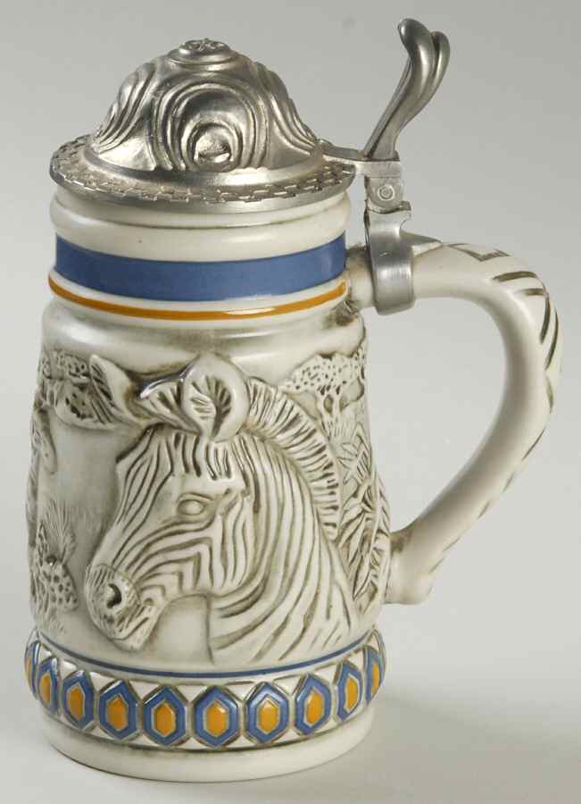Miniature Avon Steins Mountain Zebra - Boxed by Avon-1