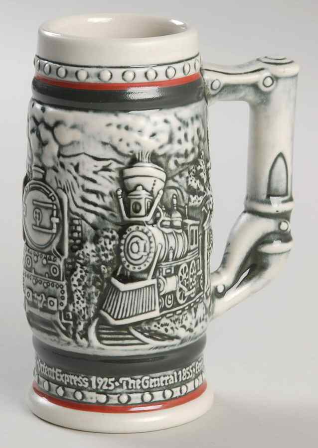 Miniature Avon Steins Age Of The Iron Horse Mini Stein - Boxed by Avon-1