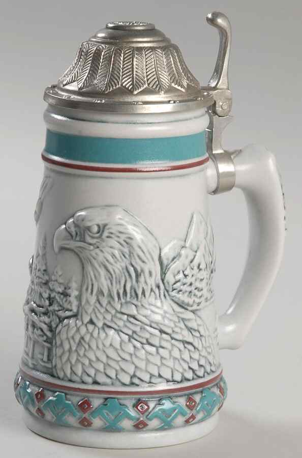 Miniature Avon Steins American Bald Eagle - Boxed by Avon-1