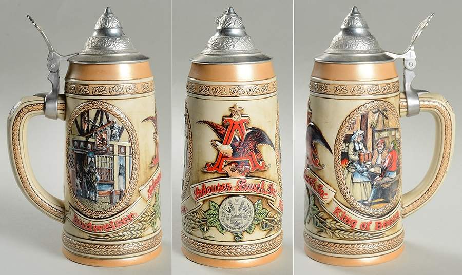 History of Brewing Steins Taverns And Public Houses-Le Iv - No Box by Anheuser-Busch-1