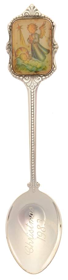 Hummel Christmas Spoons Watchful Angel - Boxed by ARS Edition-1