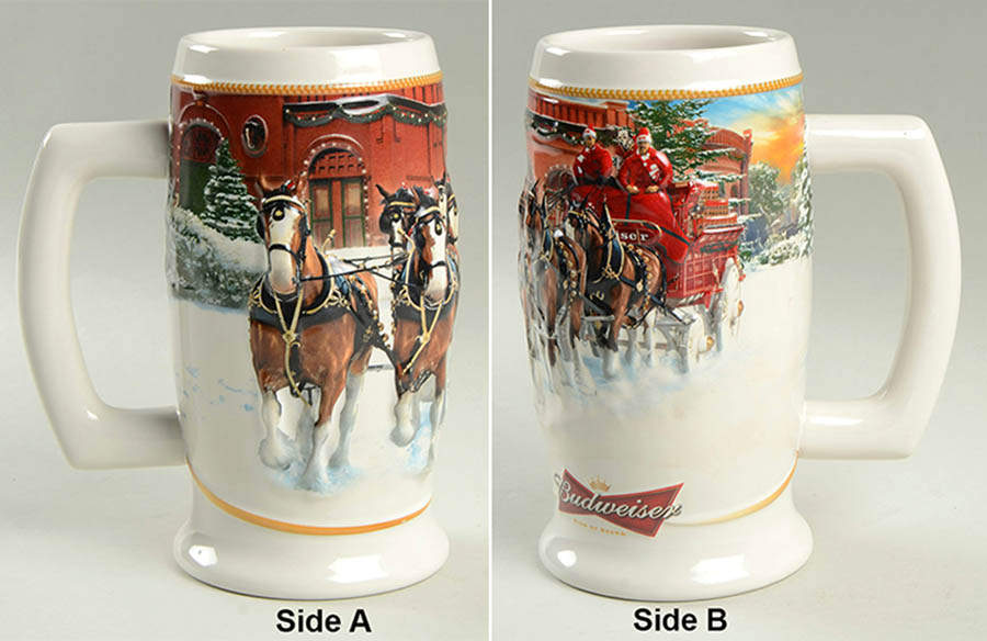 Anheuser Busch Holiday Stein Sunset At The Stables - No Box by Anheuser-Busch-1