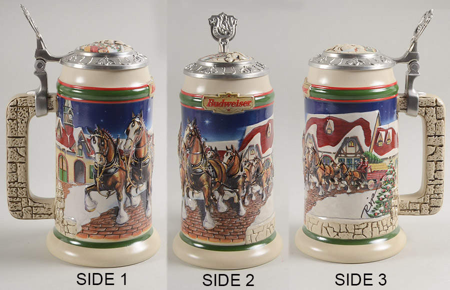 Anheuser Busch Holiday Stein Grant's Farm Holiday-Cs343se - No Box by Anheuser-Busch-1