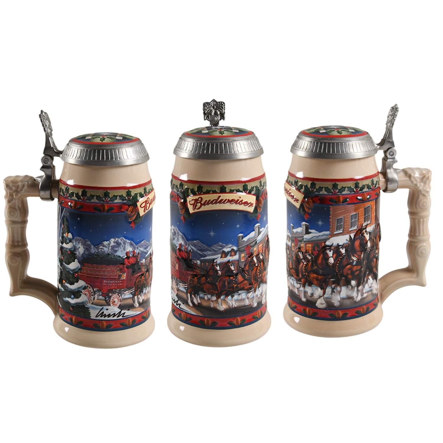 Anheuser Busch Holiday Stein Old Towne Holiday-Cs560se - Boxed by Anheuser-Busch-1