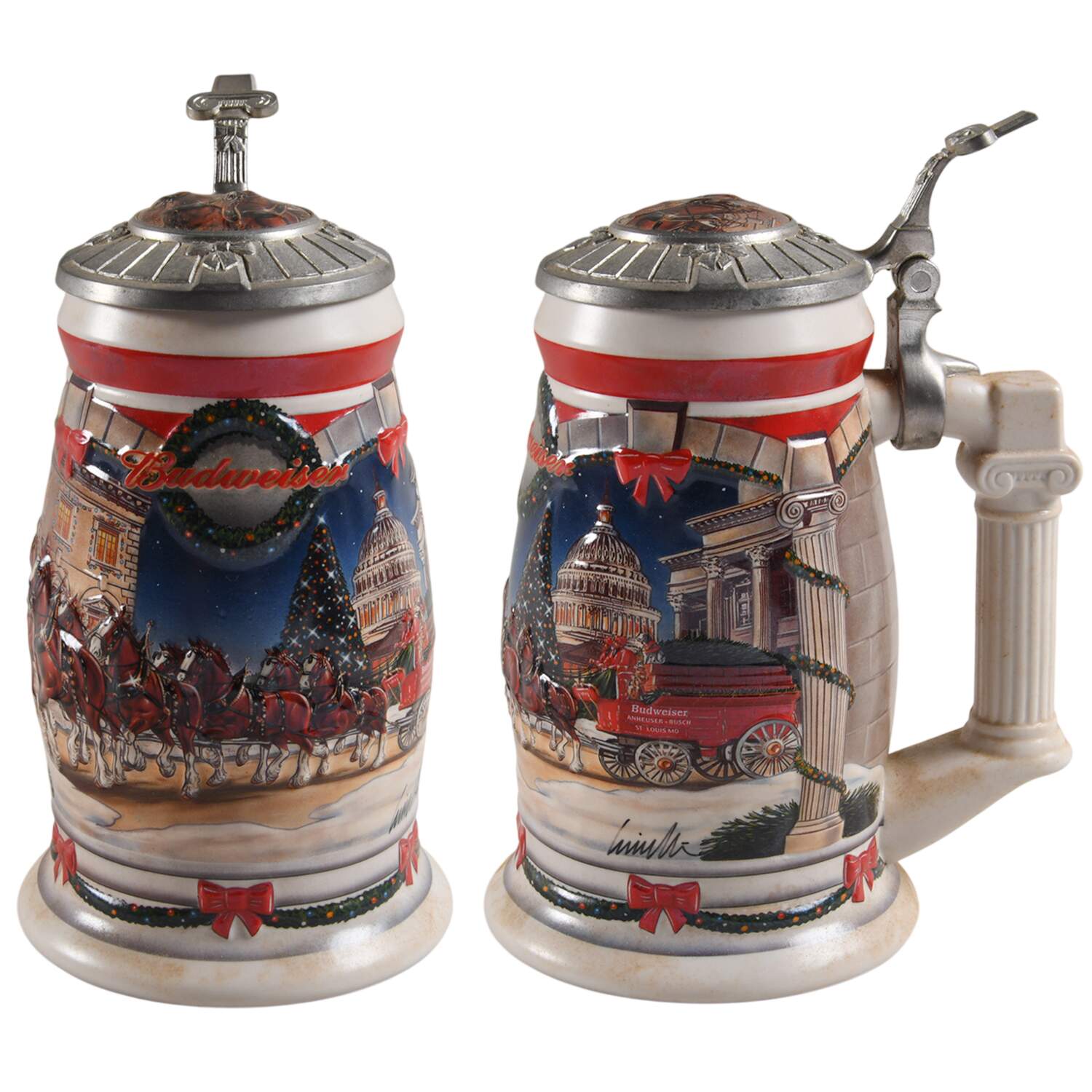 Anheuser Busch Holiday Stein Holiday At The Capitol-Cs455se - Boxed by Anheuser-Busch-1