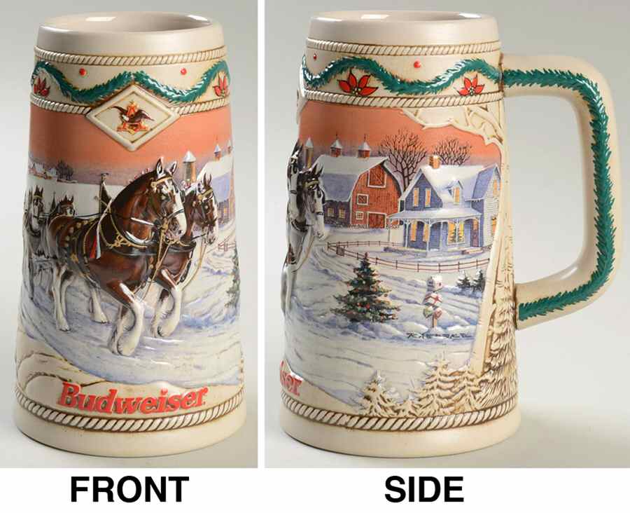 Anheuser Busch Holiday Stein American Homestead-Cs273 - Boxed by Anheuser-Busch-1