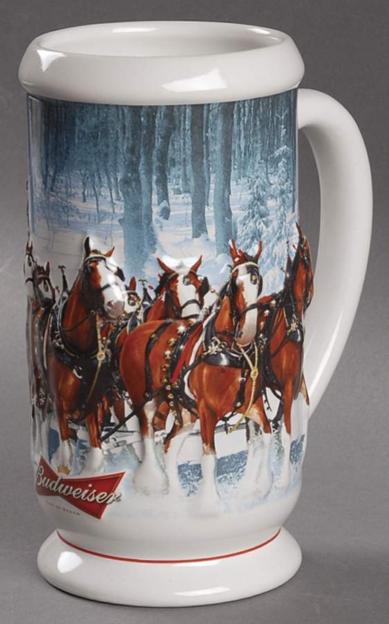 Anheuser Busch Holiday Stein Winter's Calm-Cs678 - No Box by Anheuser-Busch-1
