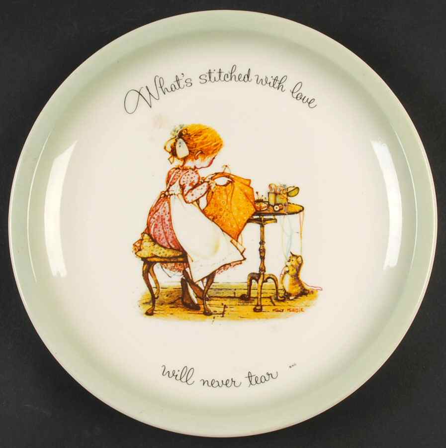 Holly Hobbie-Single Release Whats Stitched With Love Will Never Tear - No Box 42 by American Greetings-1