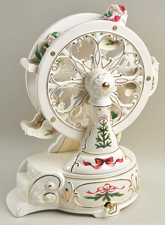Christmas Figurine Holiday Classic Ferris Wheel - Boxed by Avon-1