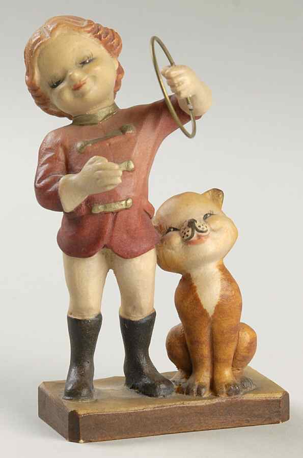 Circus-Figurine Lion Tamer - Boxed by Anri-1