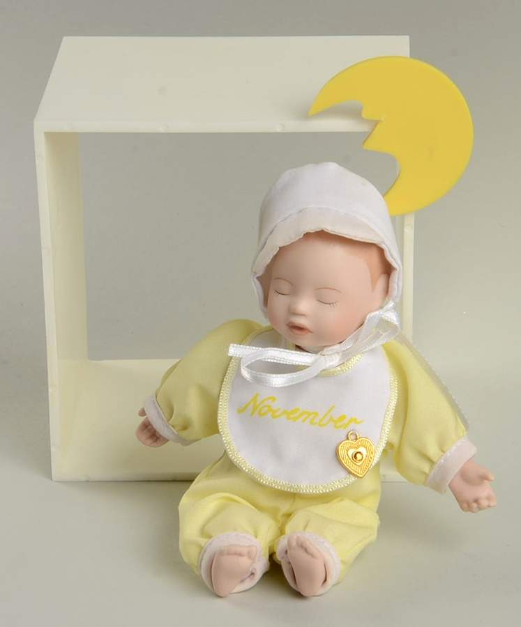 Birthstone Babies November (Topaz) - Boxed by Ashton Drake-1