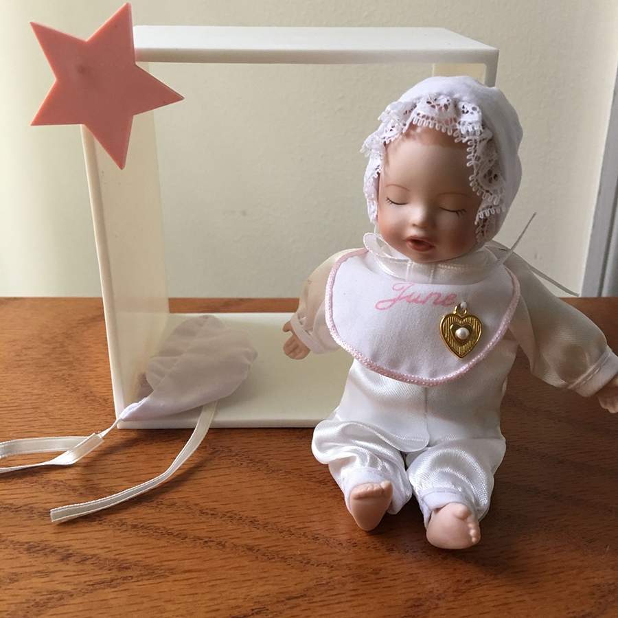 Birthstone Babies June (Pearl) - Boxed by Ashton Drake-1