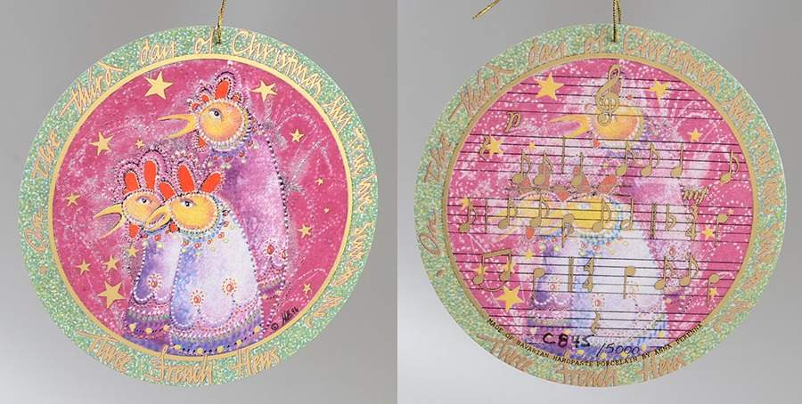 Twelve Days of Christmas Three French Hens - Boxed by Anna Perenna-1