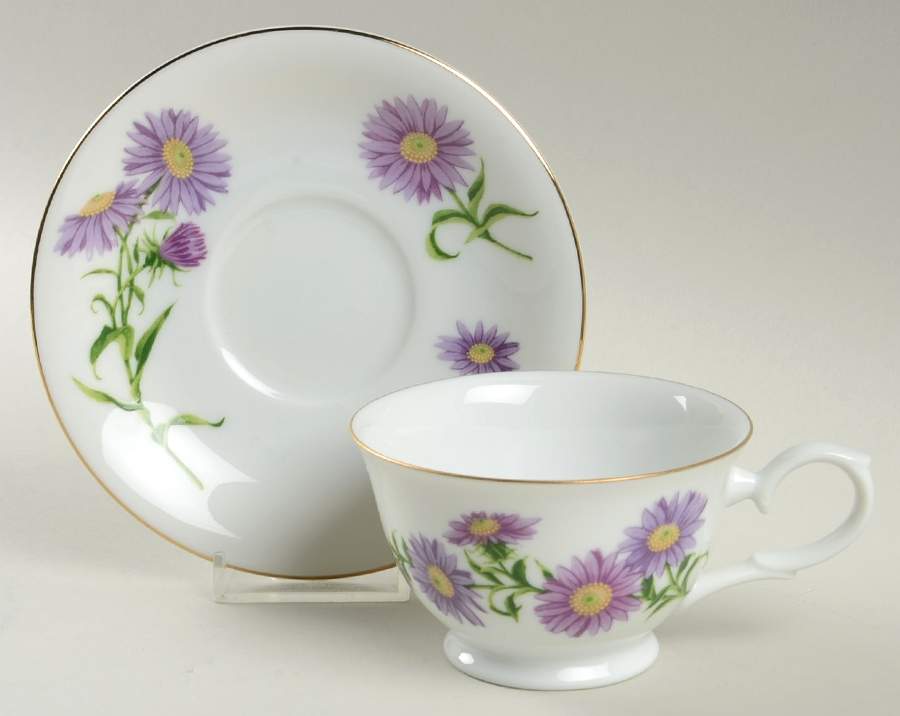 Blossoms of The Month September-Aster - Boxed by Avon-1