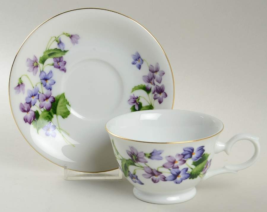 Blossoms of The Month February-Violet - Boxed by Avon-1