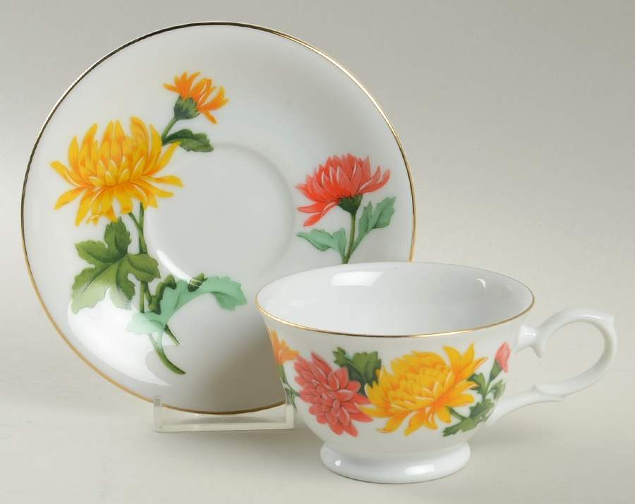 Blossoms of The Month November-Chrysanthemum - Boxed by Avon-1