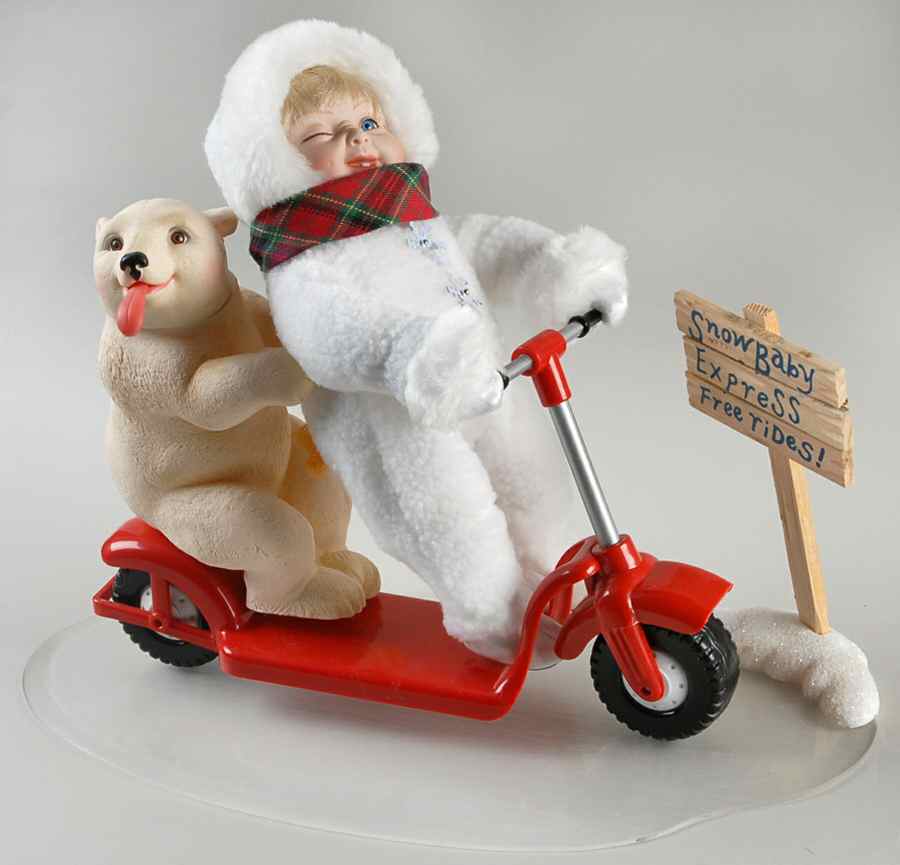 Snowbabies Collection Snowbaby Express - Boxed by Ashton Drake-1