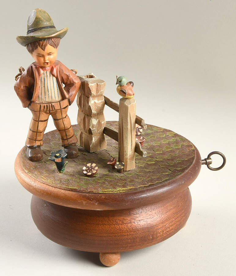 Anri Children-Music Box Happy Wanderer - Boxed by Anri-1