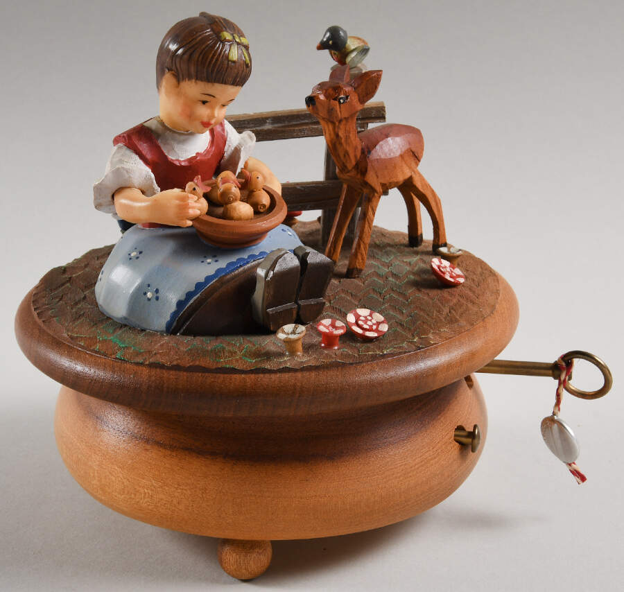 Anri Children-Music Box Hi Lilli Hi Lo - Boxed by Anri-1