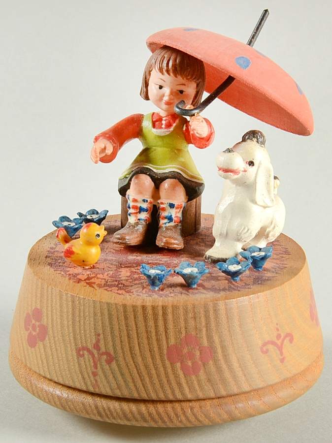 Anri Children-Music Box Raindrops Keep Falling On My Head - Boxed by Anri-1