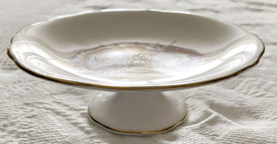 Aynsley Royalty Giftware George Vi & Elizabeth Coronation Compote - No Box by John  Aynsley & Sons-1