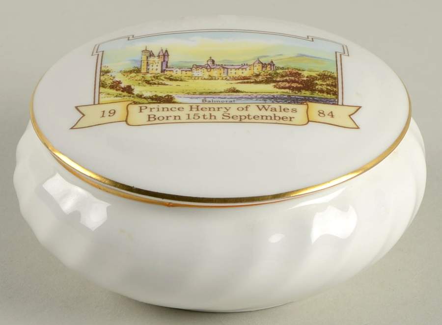 Aynsley Royalty Giftware Prince Henry (Harry) Birth Box - No Box by John  Aynsley & Sons-1