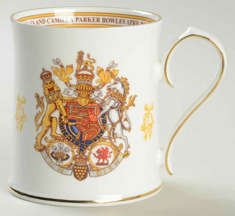 Aynsley Royalty Giftware Charles Iii & Camilla Wedding Mug - No Box by John  Aynsley & Sons-1
