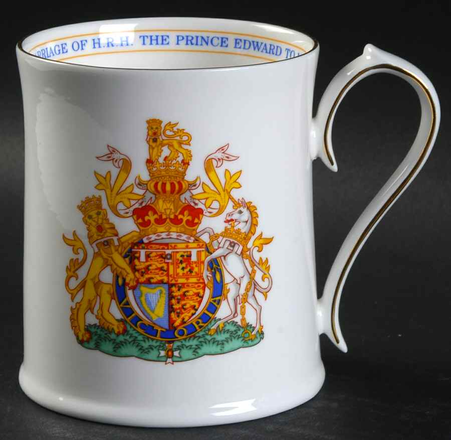 Aynsley Royalty Giftware Prince Edward & Sophie Wedding Tankard - No Box by John  Aynsley & Sons-1