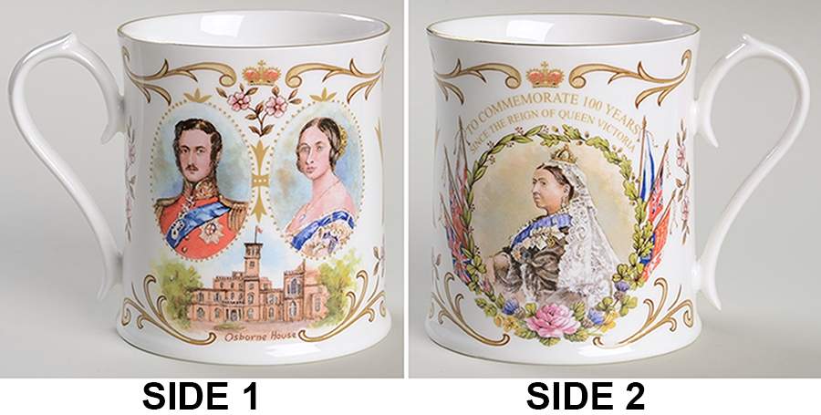 Aynsley Royalty Giftware 100 Years Since Queen Victoria Mug - No Box by John  Aynsley & Sons-1
