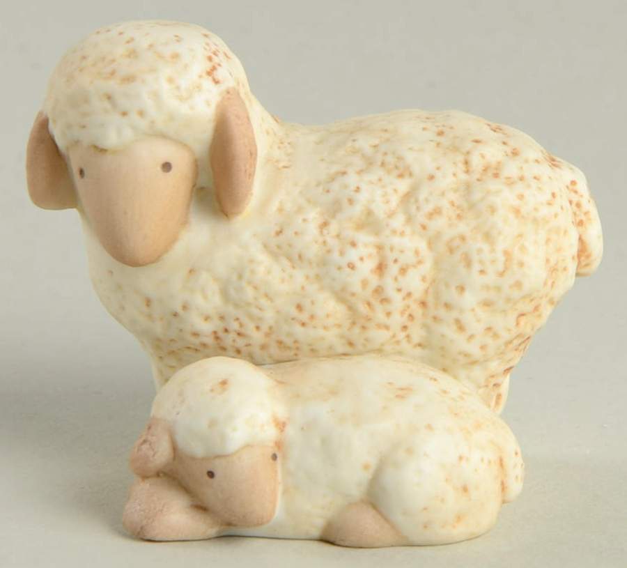 Heavenly Blessings Nativity Sheep - No Box by Avon-1