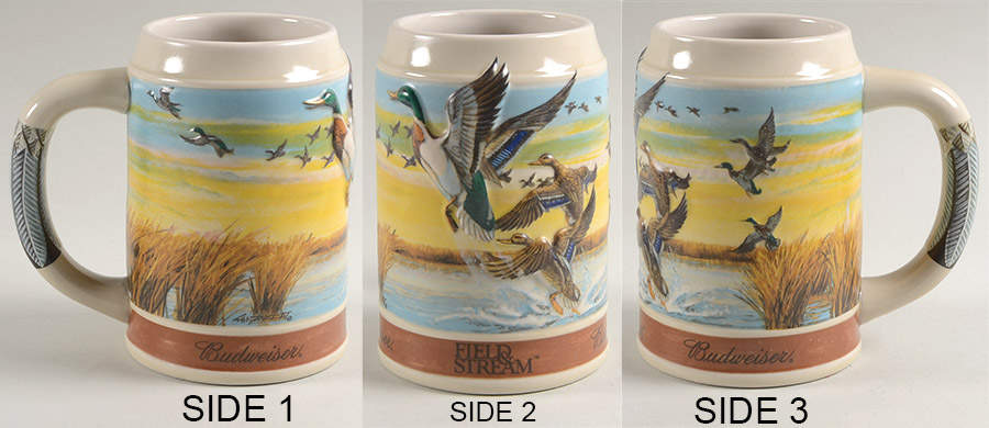 Anheuser Busch Specialty Steins Mallard Ducks - No Box 79d by Anheuser-Busch-1
