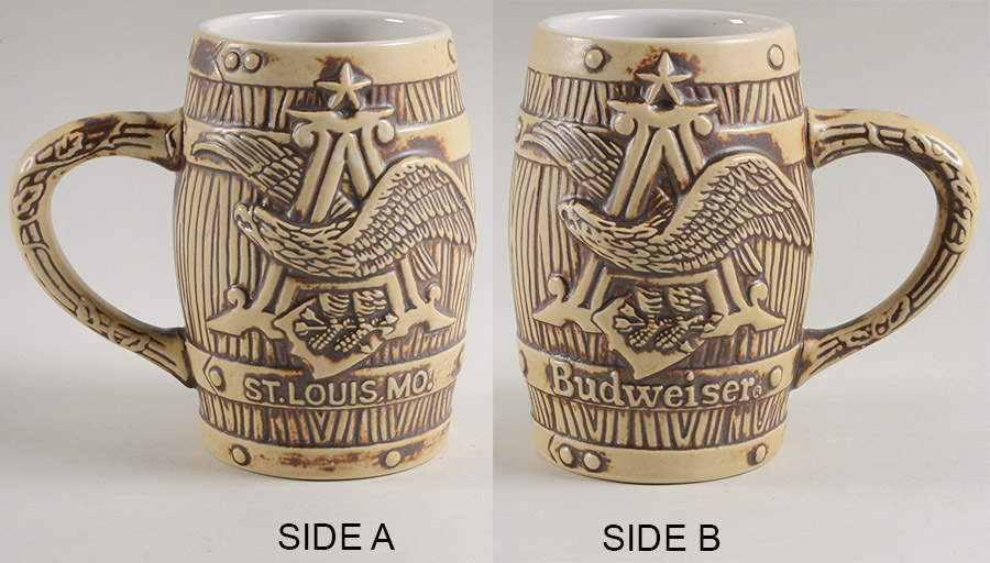 Anheuser Busch Specialty Steins A & Eagle Barrel - No Box by Anheuser-Busch-1