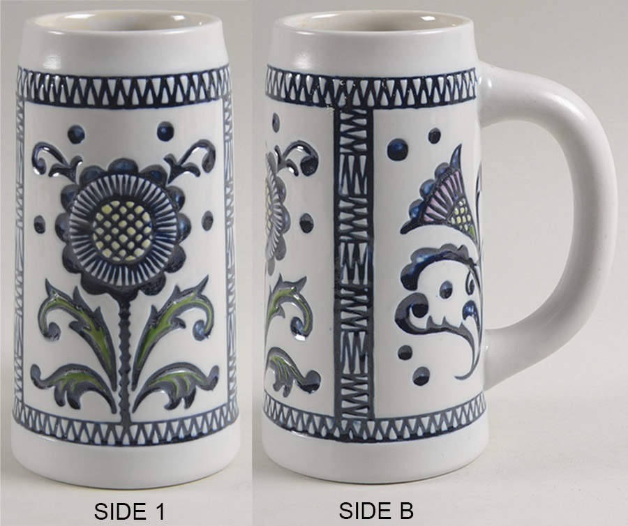 Anheuser Busch Specialty Steins Blue Delft-Sunflower(Colored) - No Box by Anheuser-Busch-1