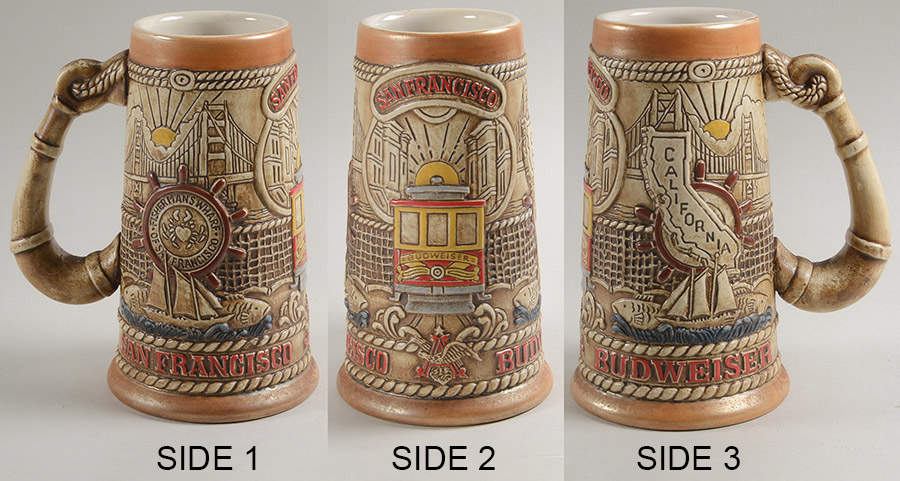 Anheuser Busch Specialty Steins Budweiser San Francisco - Boxed by Anheuser-Busch-1