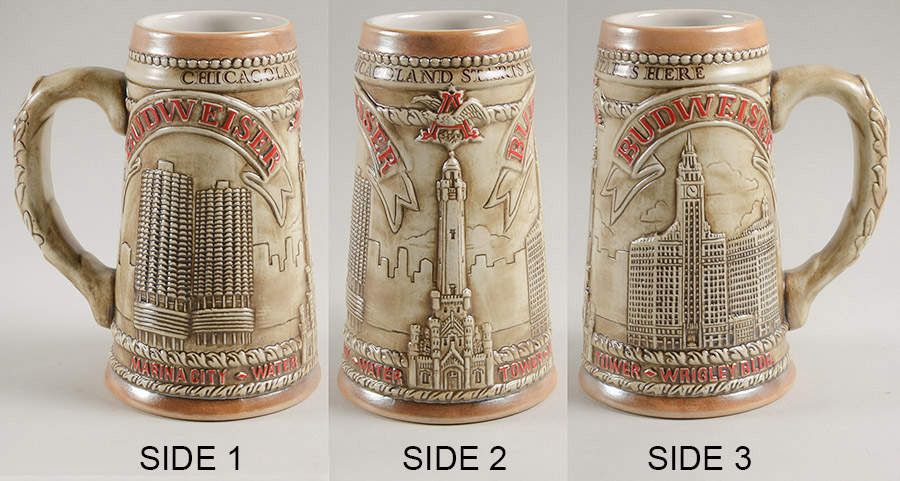 Anheuser Busch Specialty Steins Budweiser Chicagoland - Boxed by Anheuser-Busch-1