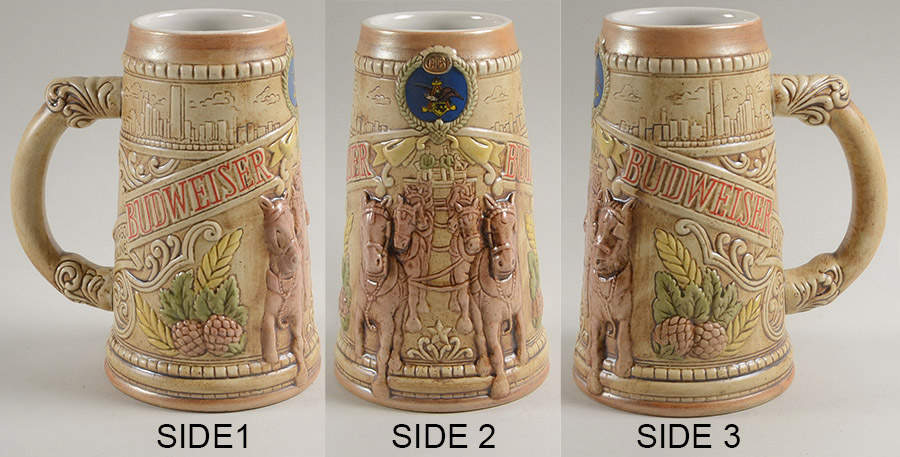 Anheuser Busch Specialty Steins Budweiser Chicago Skyline - No Box 60 by Anheuser-Busch-1
