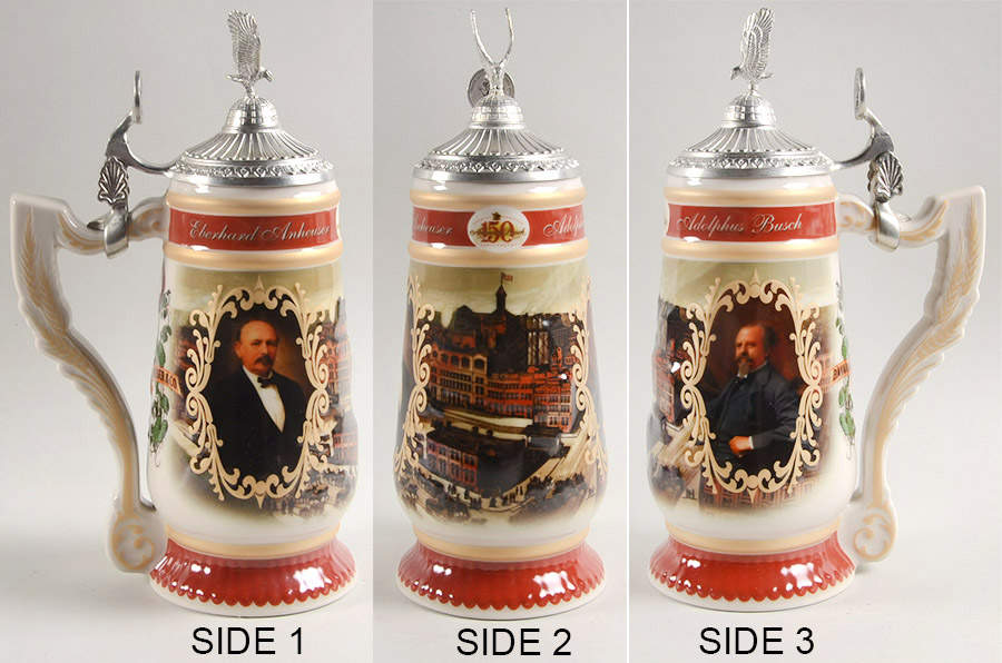 Anheuser Busch Specialty Steins 150th Anniversary - Boxed by Anheuser-Busch-1
