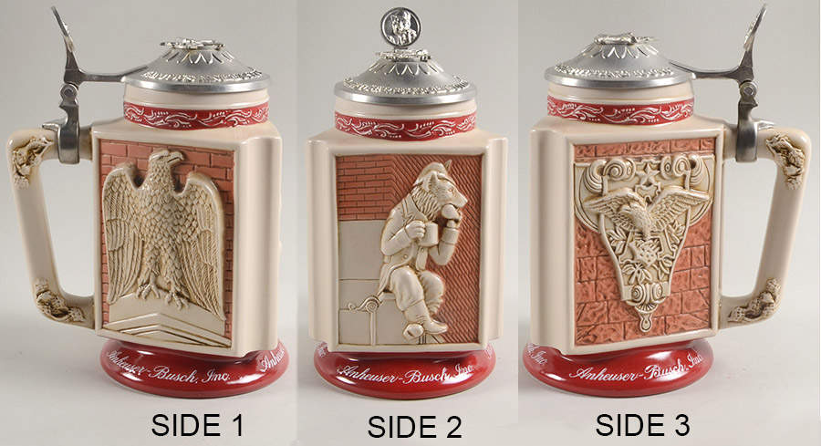 Anheuser Busch Specialty Steins St. Louis Brewery Icons - Boxed by Anheuser-Busch-1