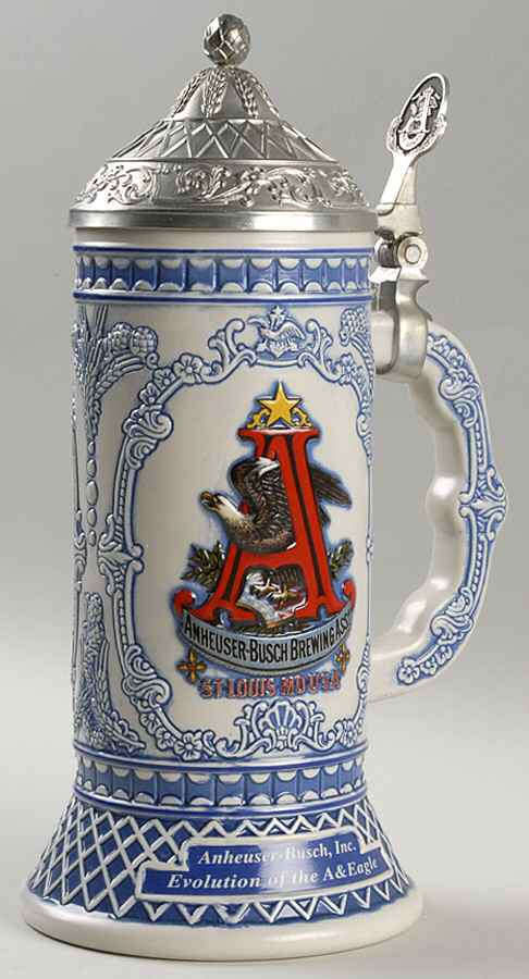 Anheuser Busch Specialty Steins Evolution Of The A & Eagles - Boxed by Anheuser-Busch-1